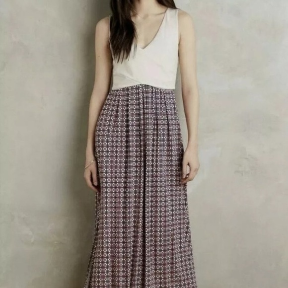 Anthropologie Maeve Elysian Maxi Dress Size XSmall - Picture 1 of 12